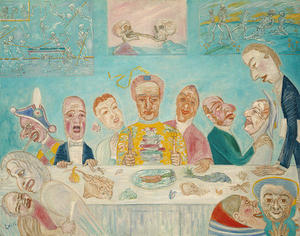 James Ensor - The Banquet of the Starved