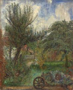 James Ensor - The Garden of the Rousseau Family