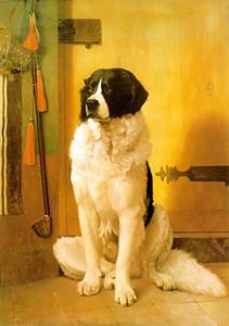 Jean Léon Gérôme - Study of a Dog