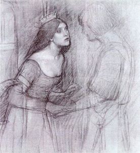 John William Waterhouse - A Female Study