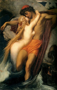 Sir Frederic Lord Leighton - The Fisherman and the Syren