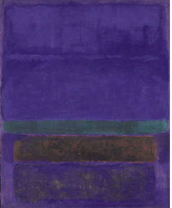 Mark Rothko (Marcus Rothkowitz) - Untitled (Blue, Green, and Brown)