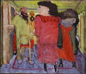 Mark Rothko (Marcus Rothkowitz) - Untitled (women in a hat shop)