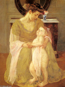 Mary Stevenson Cassatt - Mother and Child 3