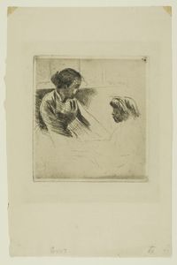 Mary Stevenson Cassatt - Susan and Child Facing each Other