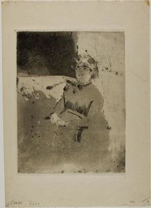 Mary Stevenson Cassatt - The Corner of the Sofa