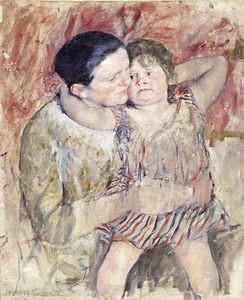 Mary Stevenson Cassatt - Woman and Child