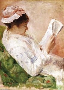 Mary Stevenson Cassatt - Woman reading