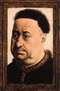 Robert Campin (Master Of Flemalle) - Portrait of a Fat Man