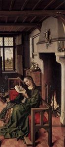 Robert Campin (Master Of Flemalle) - The Werl Altarpiece (right wing)