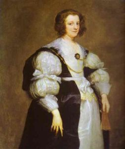 Anthony Van Dyck - Portrait of Dona Polyxena Spinola Guzmán de Laganés
