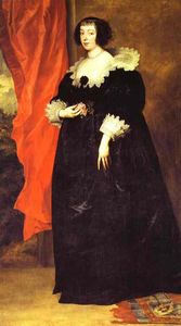 Anthony Van Dyck - Portrait of Marguerite of Lorraine, Duchess of Orléans