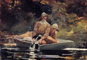 Winslow Homer - After the hunt