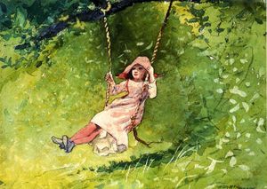 Winslow Homer - Girl on a Swing
