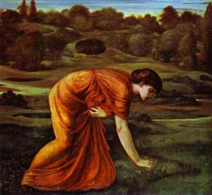 Edward Coley Burne-Jones - The March Marigold