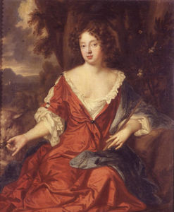 Mary Beale - Portrait of a Lady as St Agnes