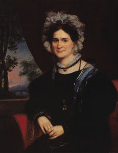 Charles Bird King - Portrait of Mrs. William Creighton (Elizabeth Meade Creighton)