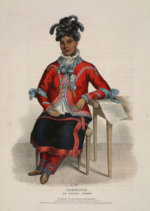 Charles Bird King - Tshusick, An Ojibway Woman