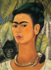 Frida Kahlo - Self-Portrait with Monkey