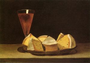 Rubens Peale - Cake and Wine Glass