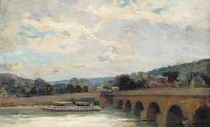 Albert-Charles Lebourg (Albert-Marie Lebourg) - Le pont de Sèvres