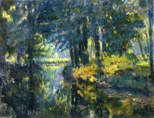 Albert-Charles Lebourg (Albert-Marie Lebourg) - River Landscape