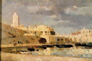 Albert-Charles Lebourg (Albert-Marie Lebourg) - The Port of Algiers