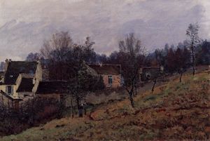 Alfred Sisley - Autumn in Louveciennes