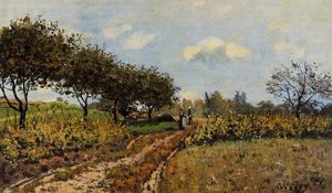 Alfred Sisley - Path in the Country