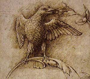Andrea Mantegna - Bird on a Branch