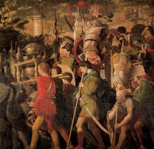 Andrea Mantegna - Triumphs of Caesar 3