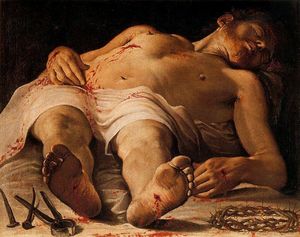 Annibale Carracci - Dead Christ