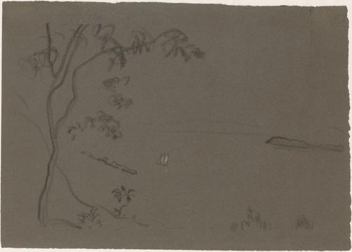  Oil Painting Replica Chinese Landscape by Arthur Bowen Davies (1863-1928, United States) | ArtsDot.com