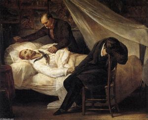 Ary Scheffer - The Death of Géricault