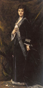 Carolus-Duran (Charles-Auguste-Emile Durand) - Portrait of Helena Modjeska Chlapowski