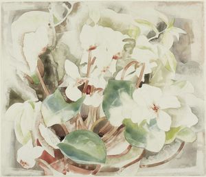 Charles Demuth - Flowers (Cyclamen)