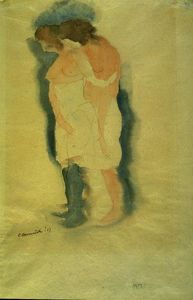 Charles Demuth - Two Figures
