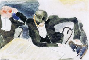 Charles Demuth - Waiters at the Brevoort