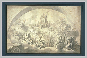 Charles Le Brun - Le Triomphe de l'Eglise (ou de la Religion)