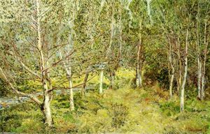 Frederick Childe Hassam - Spring Woods