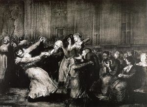George Wesley Bellows - Dance in a Madhouse