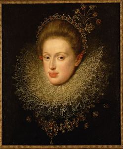 Hans Von Aachen - Portrait of Anna of Austria