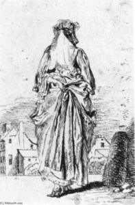 Jean Antoine Watteau - Back of Woman