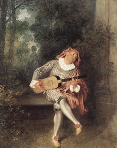 Jean Antoine Watteau - Mezzetin