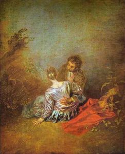 Jean Antoine Watteau - The Mistaken Advance