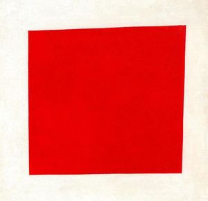 Kazimir Severinovich Malevich - Red Square. Painterly Realism of a Peasant Woman in Two Dimensions
