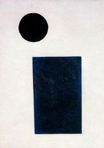 Kazimir Severinovich Malevich - Suprematist Painting. Rectangle and Circle