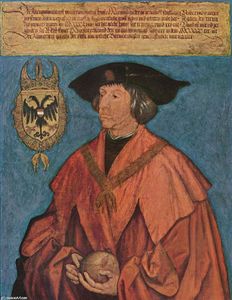 Albrecht Durer - Portrait of Emperor Maximilian I.