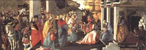 Sandro Botticelli - Adoration of the Magi 1