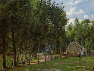 Camille Pissarro - The House in the Forest
